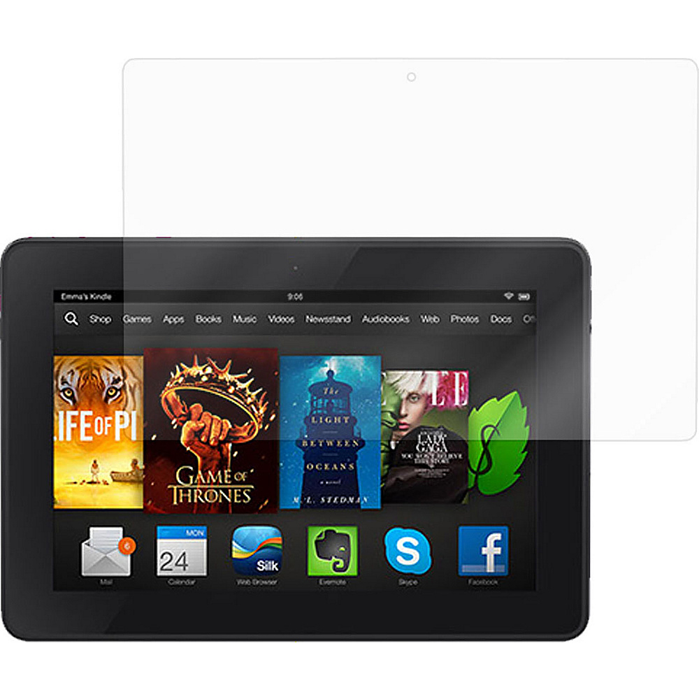 rooCASE Amazon Kindle Fire HD 7 2013 Ultra HD Plus Screen Protector Ultra HD Plus rooCASE Electronic Cases