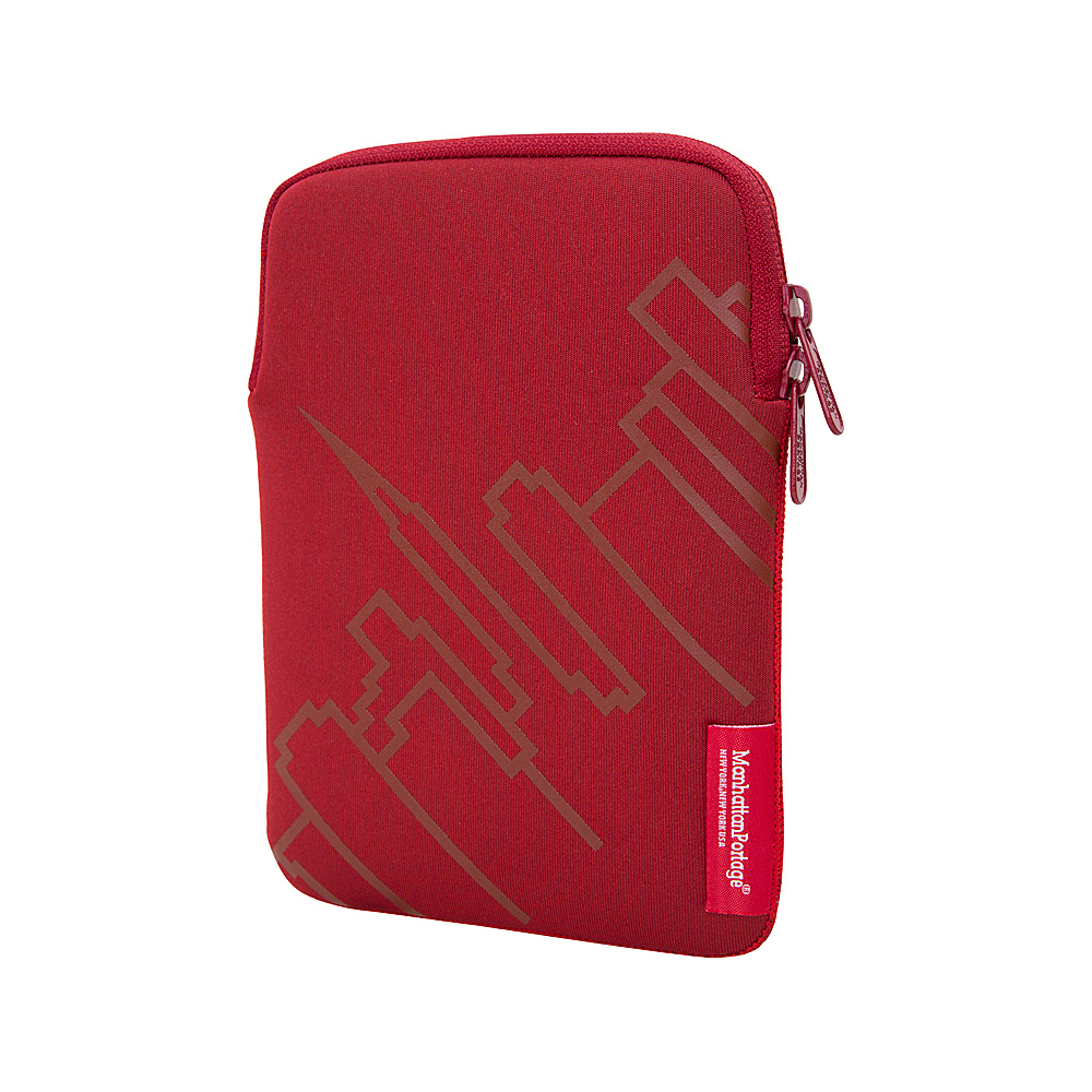 Manhattan Portage Skyline iPad Mini 8 Sleeve Red Manhattan Portage Electronic Cases
