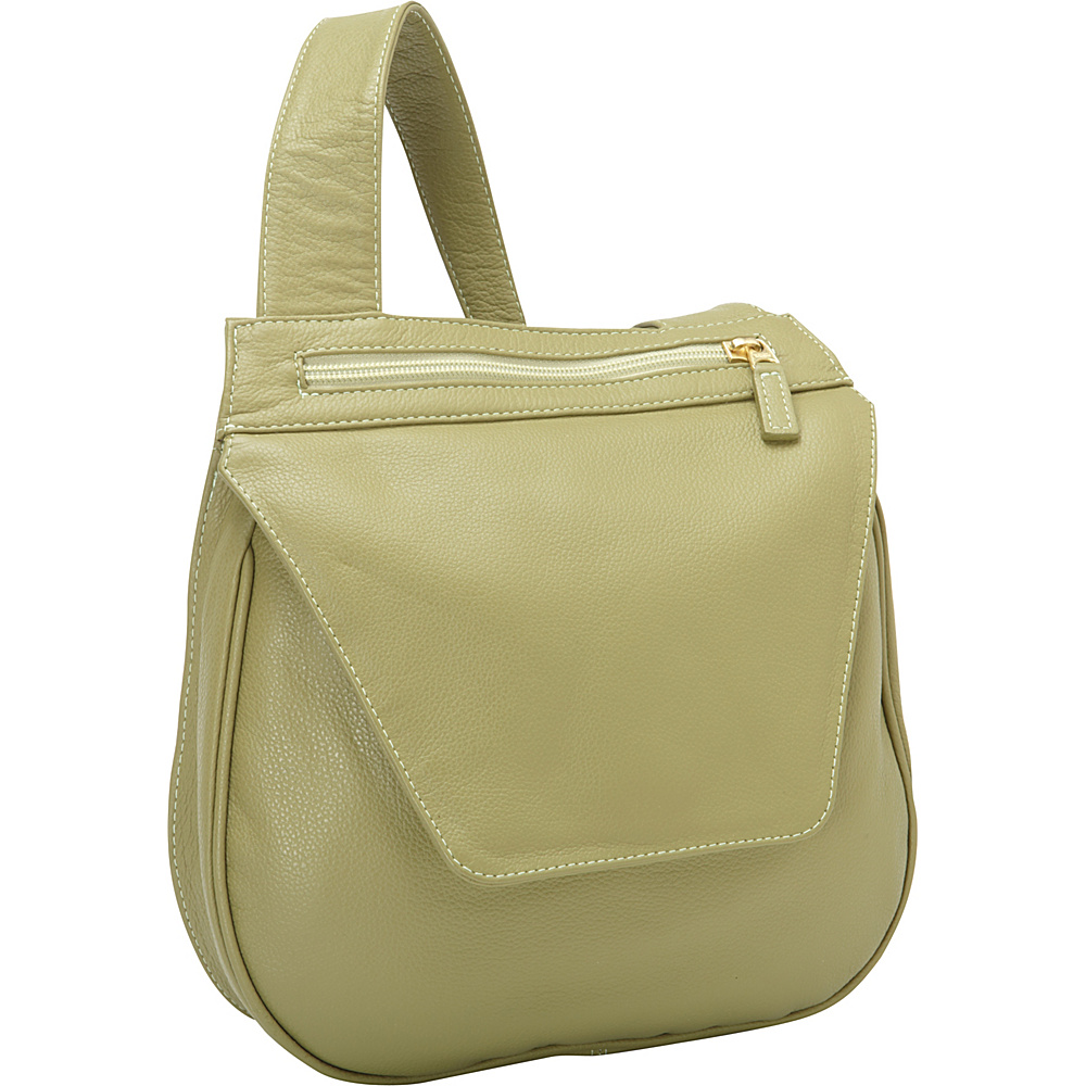 J. P. Ourse Cie. Yellowstone Collection Ranger Shoulder Bag Kiwi J. P. Ourse Cie. Leather Handbags