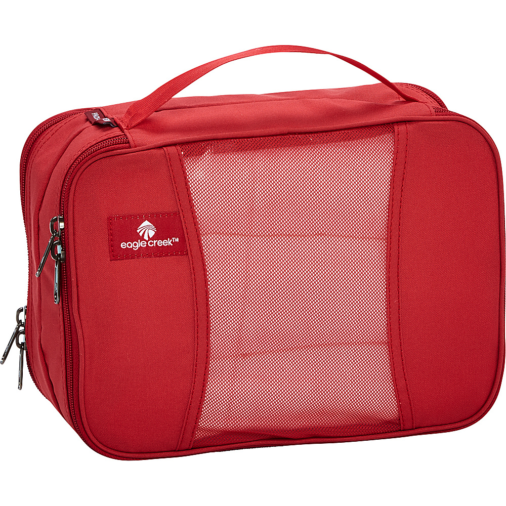 Eagle Creek Pack It Clean Dirty Half Cube Red Fire Eagle Creek Travel Organizers