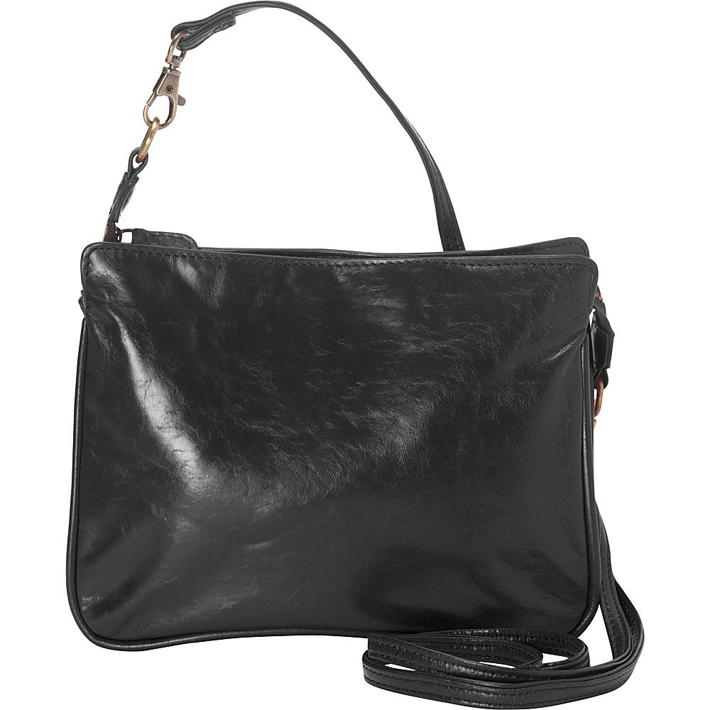 Latico Leathers Harris Shoulder Bag Black Latico Leathers Leather Handbags