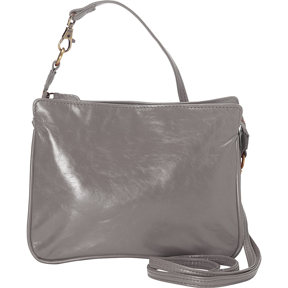Latico Leathers Harris Shoulder Bag Grey Latico Leathers Leather Handbags