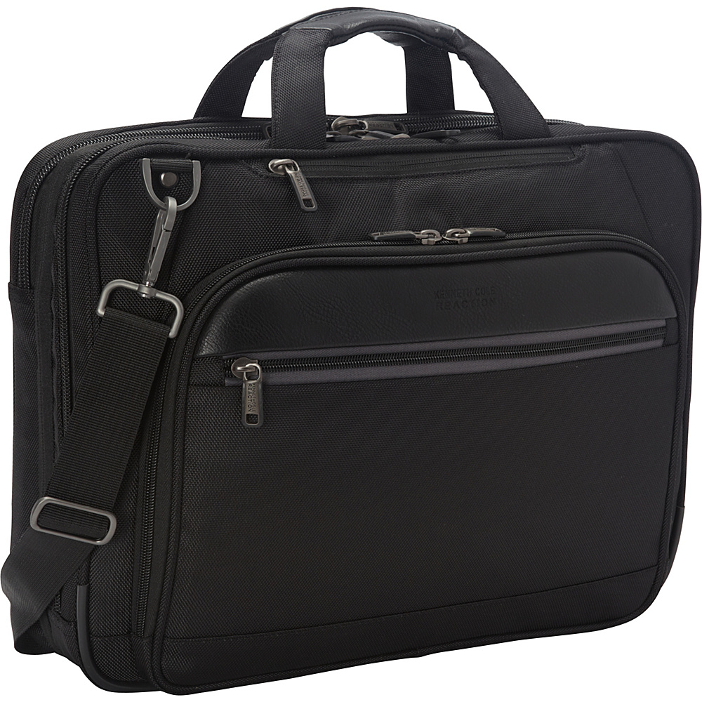 Kenneth Cole Reaction No Easy Way Out Laptop Bag Black Kenneth Cole Reaction Non Wheeled Business Cases