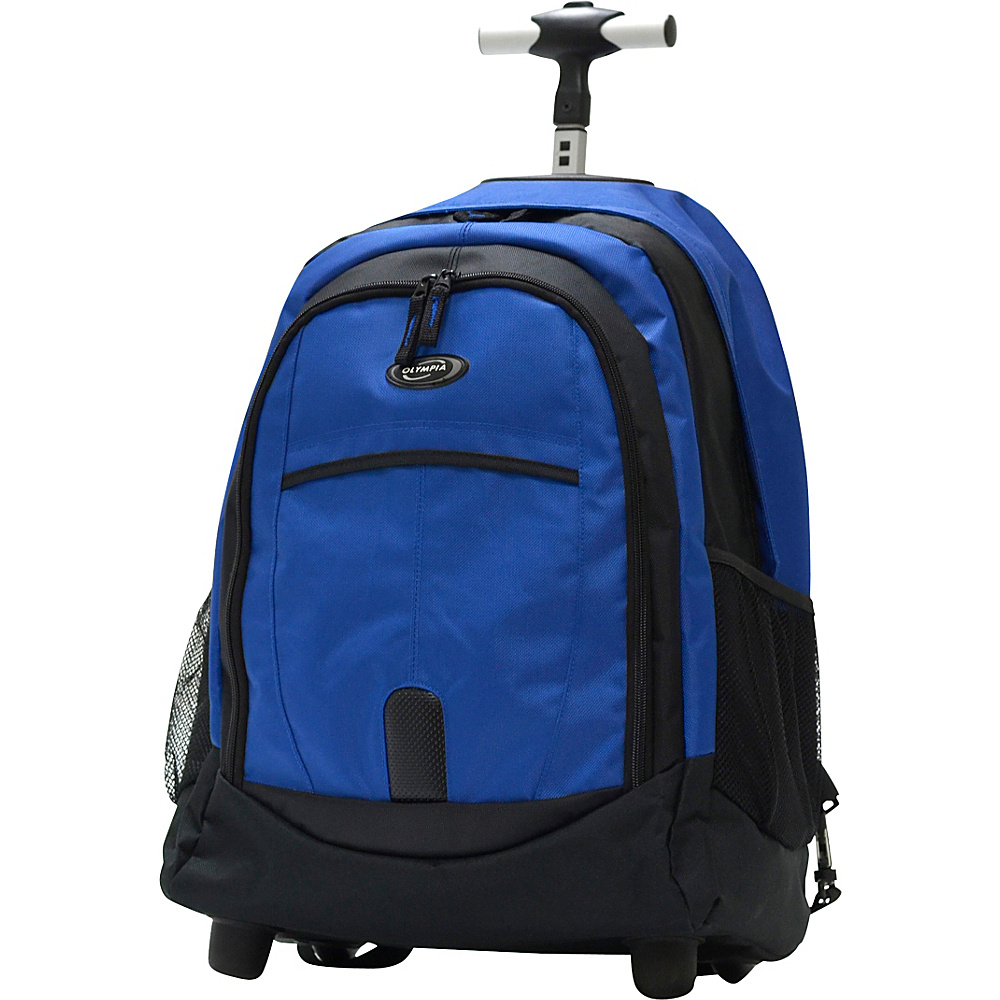 Olympia 19 Rolling Backpack Blues Olympia Rolling Backpacks