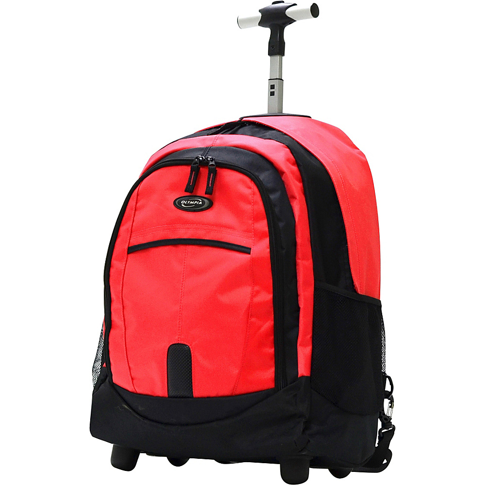 Olympia 19 Rolling Backpack Reds Olympia Rolling Backpacks