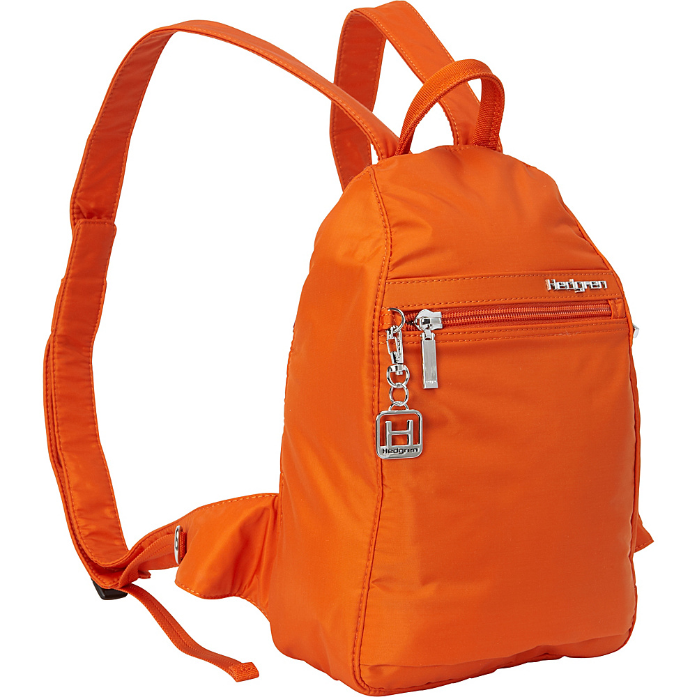 Hedgren Vogue Backpack Pumpkin Orange Hedgren Fabric Handbags