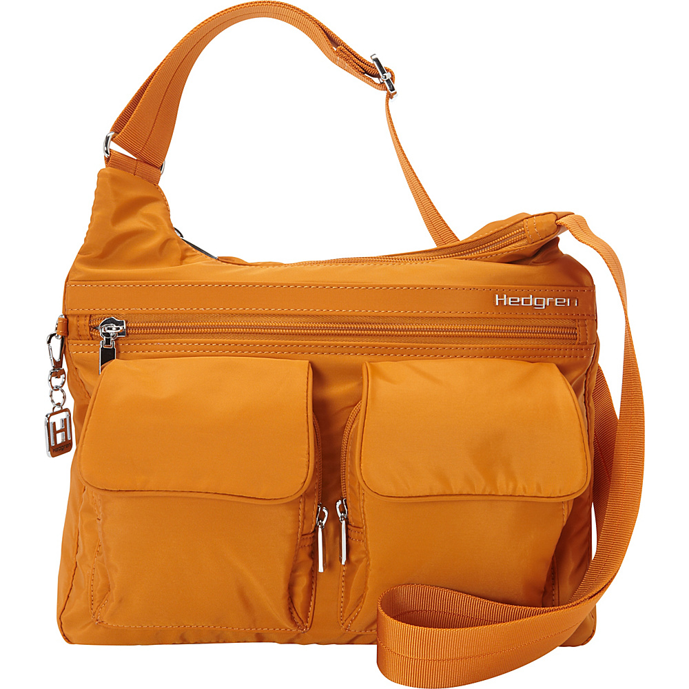 Hedgren Prarie Crossbody Bag Golden Oak Hedgren Fabric Handbags