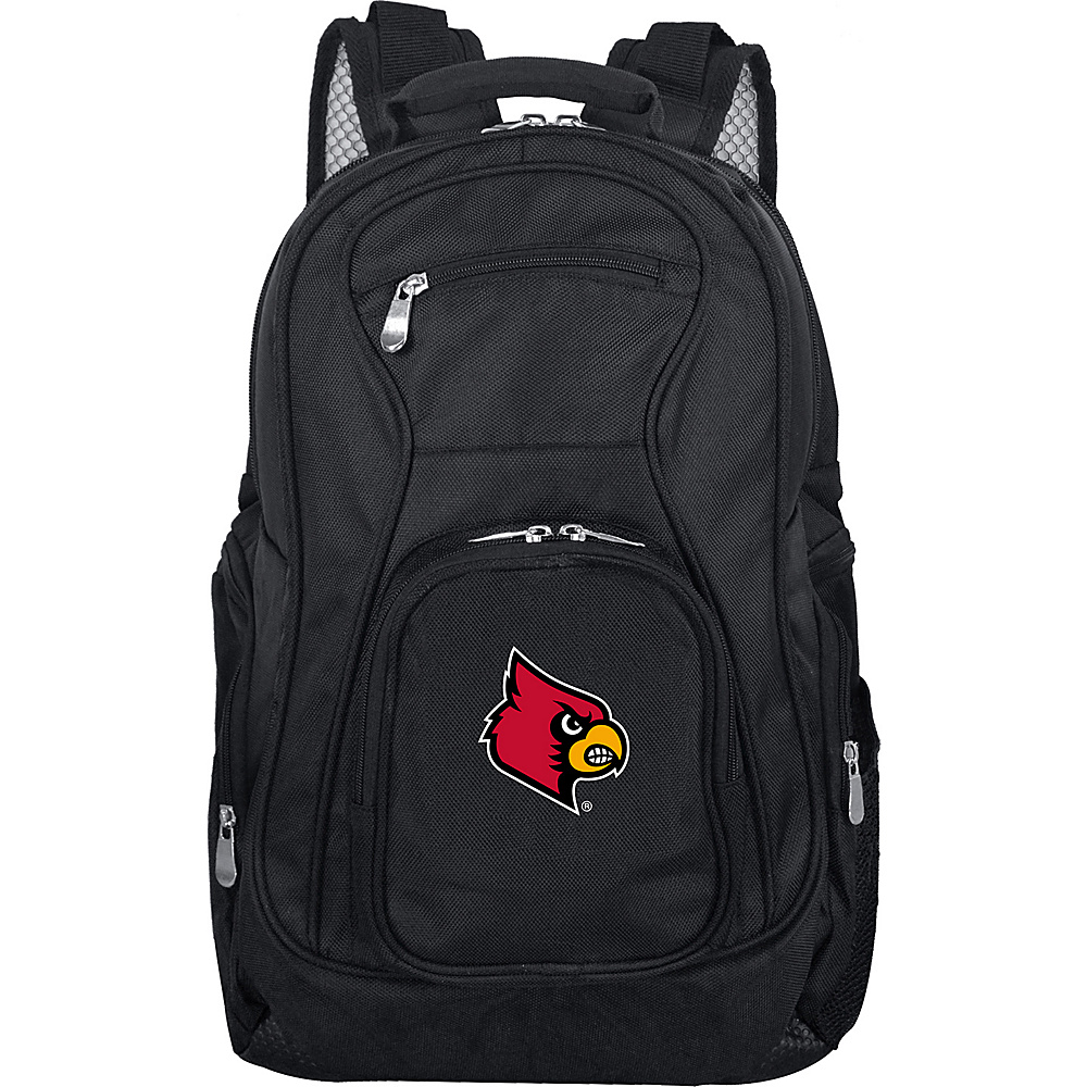 Denco Sports Luggage NCAA 19 Laptop Backpack University of Louisville Cardinals Denco Sports Luggage Business Laptop Backpacks