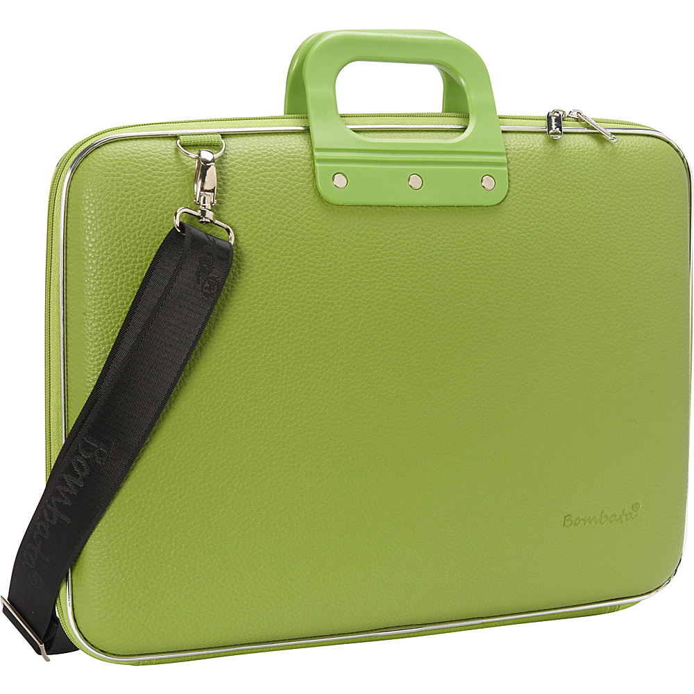 Bombata Maxi 17 inch Laptop Bag Green Bombata Non Wheeled Business Cases