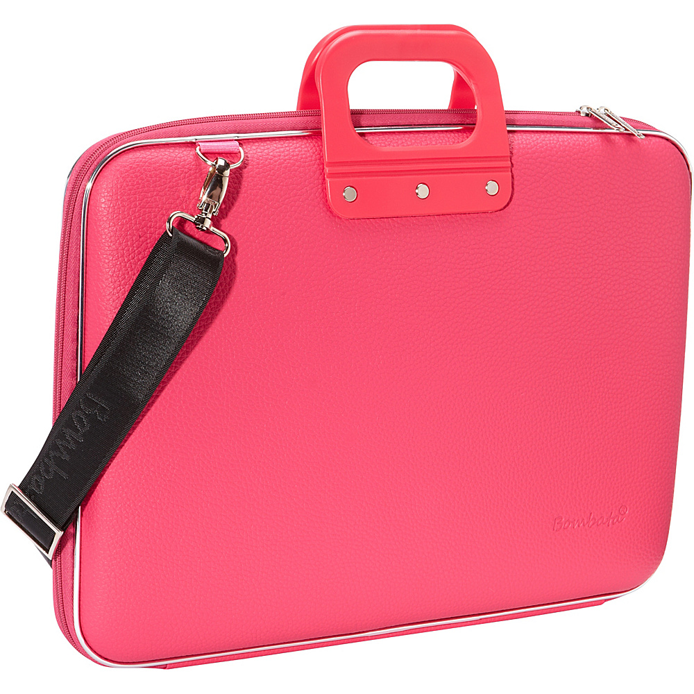 Bombata Maxi 17 inch Laptop Bag Pink Bombata Non Wheeled Business Cases