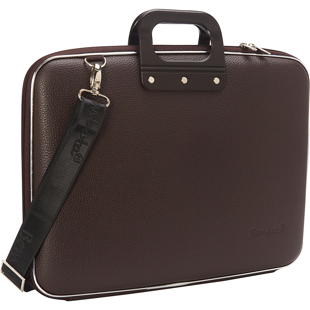 Bombata Maxi 17 inch Laptop Bag Brown Bombata Non Wheeled Business Cases