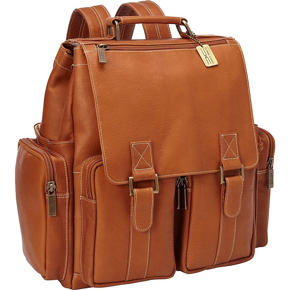 ClaireChase Laptop and Tablet Backpack Saddle ClaireChase Business Laptop Backpacks