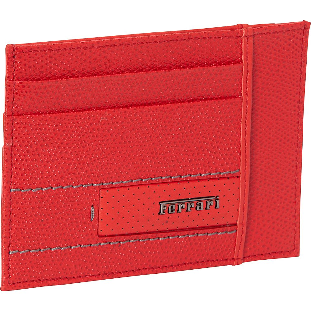 Ferrari Luxury Collection GT Note Wallet and Card Case Reds Ferrari Luxury Collection Mens Wallets