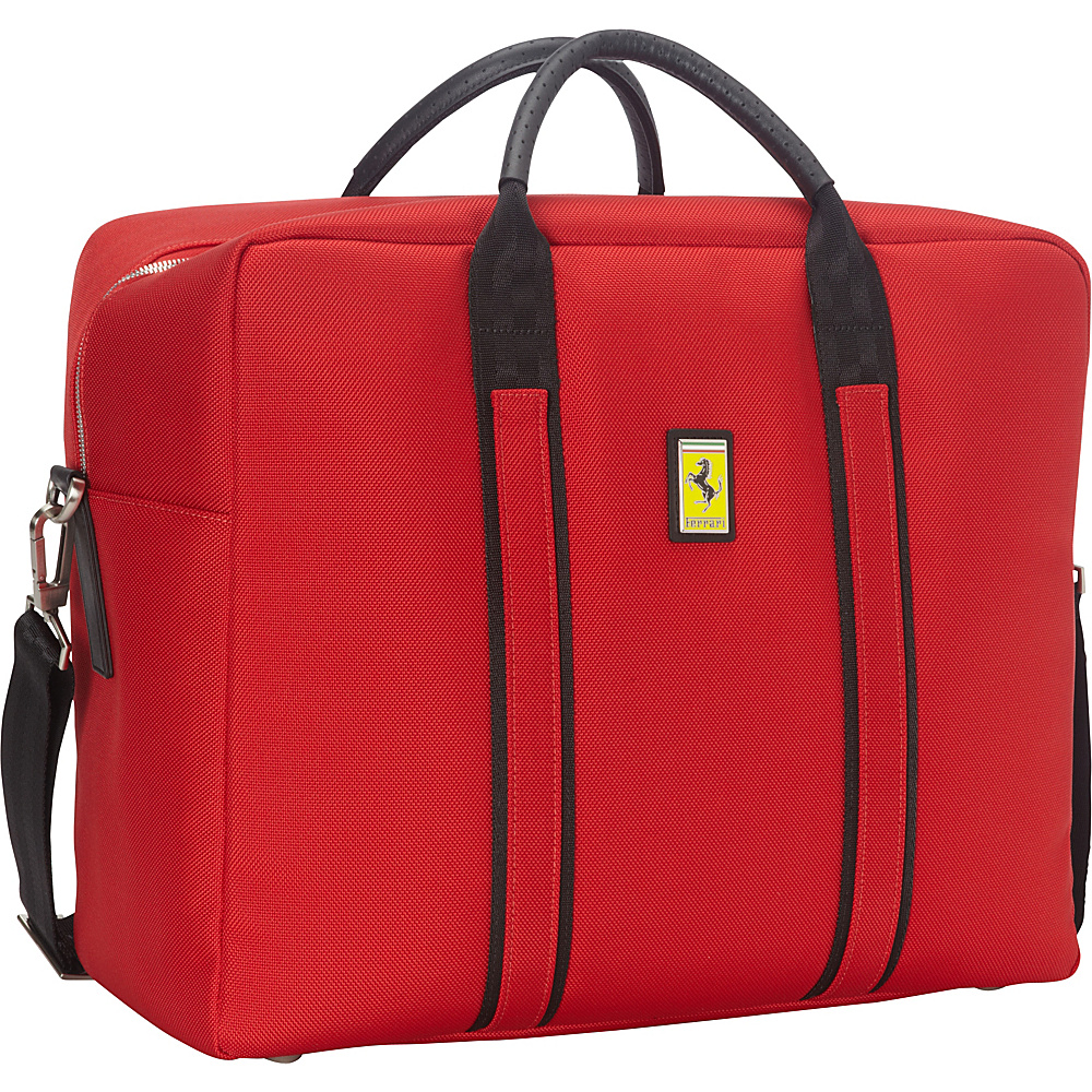 Ferrari Luxury Collection Utility Travel Bag Satchel Reds Ferrari Luxury Collection Luggage Totes and Satchels