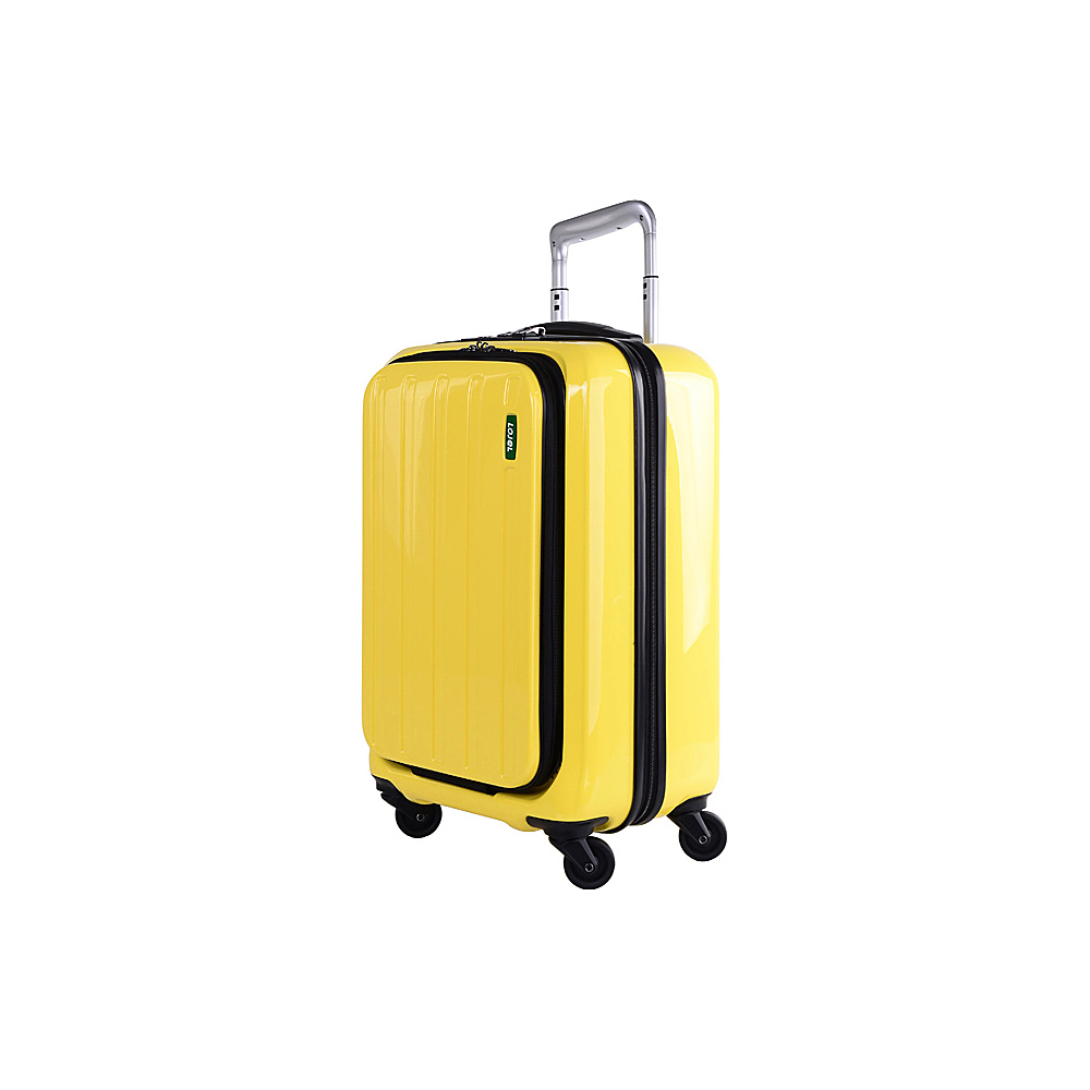 Lojel Lucid Carry On Luggage Yellow Lojel Hardside Carry On