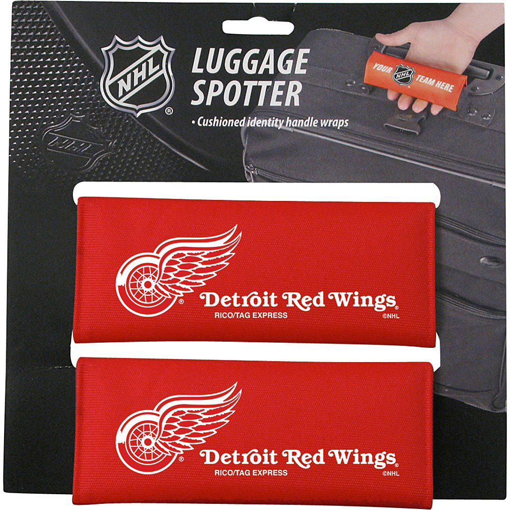 Luggage Spotters NHL Detroit Red Wings Luggage Spotter Red Luggage Spotters Luggage Accessories