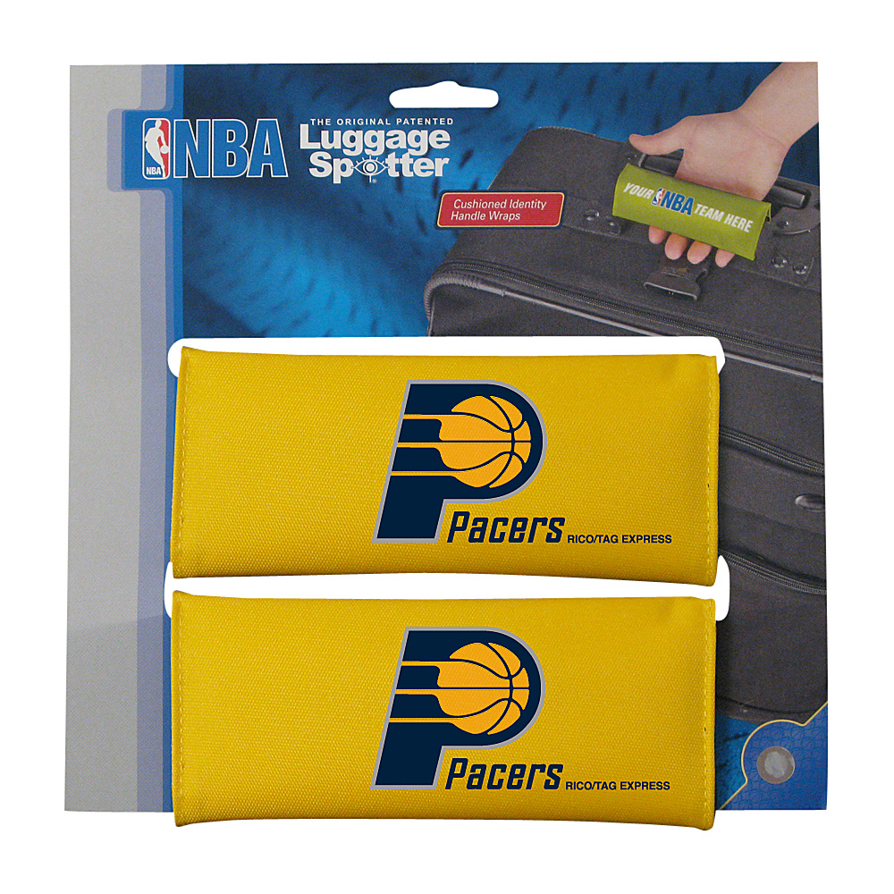 Luggage Spotters NBA Indiana Pacers Luggage Spotter Yellow Luggage Spotters Luggage Accessories
