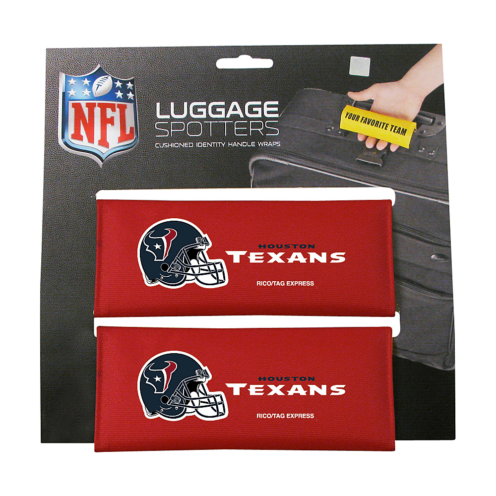 Luggage Spotters NFL Houston Texans Luggage Spotter Red Luggage Spotters Luggage Accessories