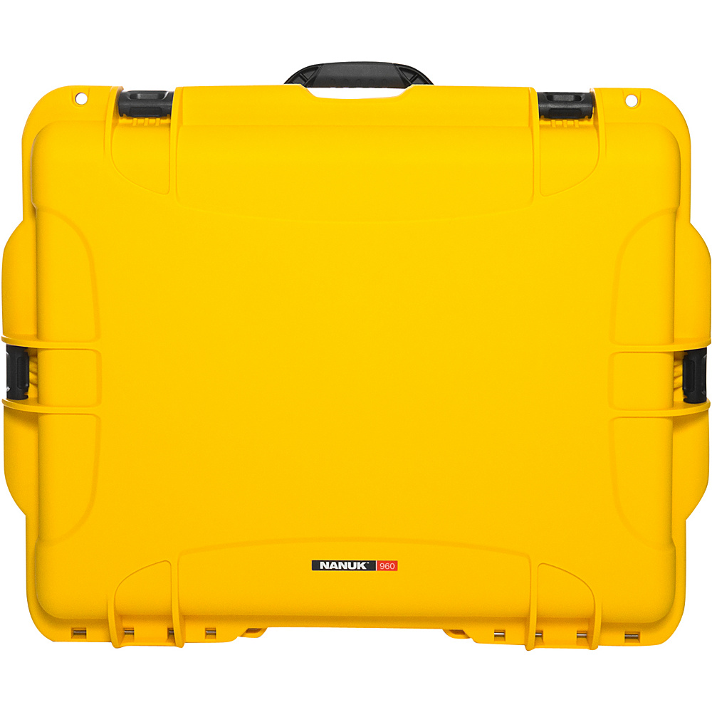 NANUK 960 Case With Foam Yellow NANUK Hardside Checked