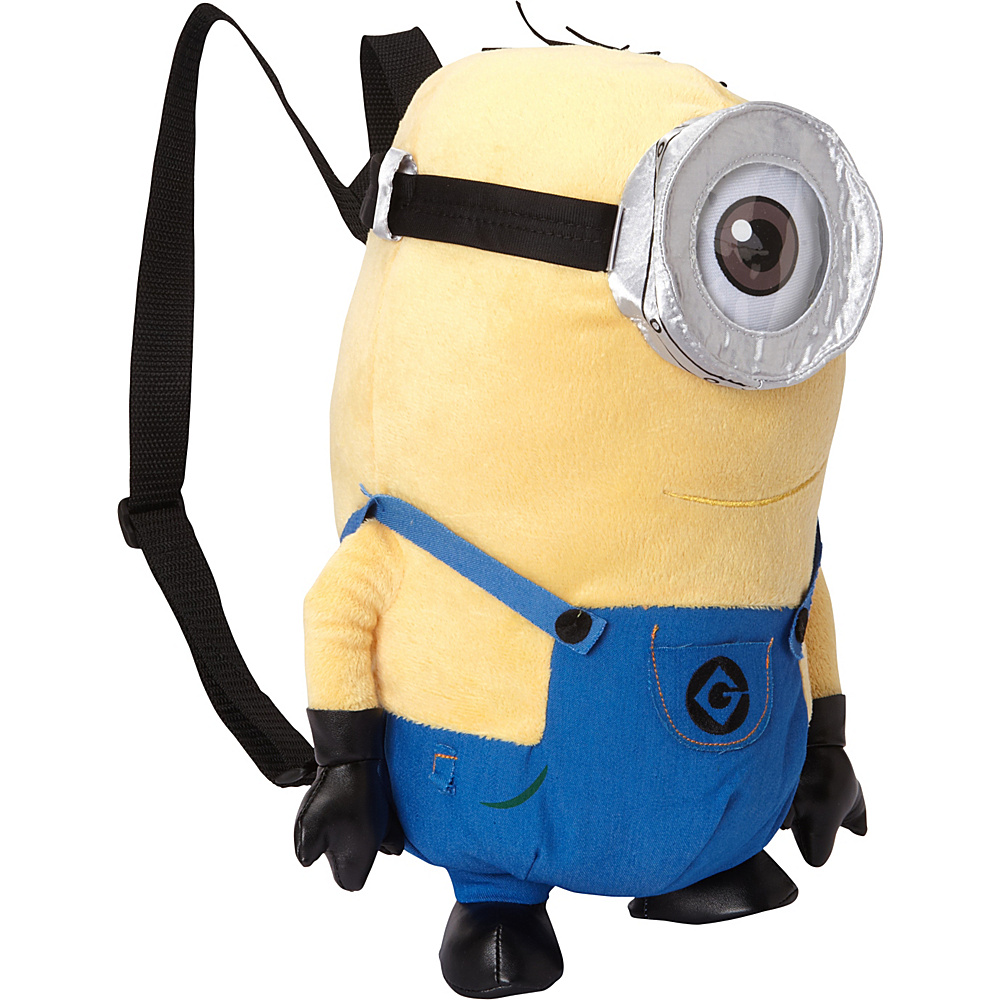 Accessory Innovations Despicable Me Stuart Plush Backpack Yellow Accessory Innovations Everyday Backpacks