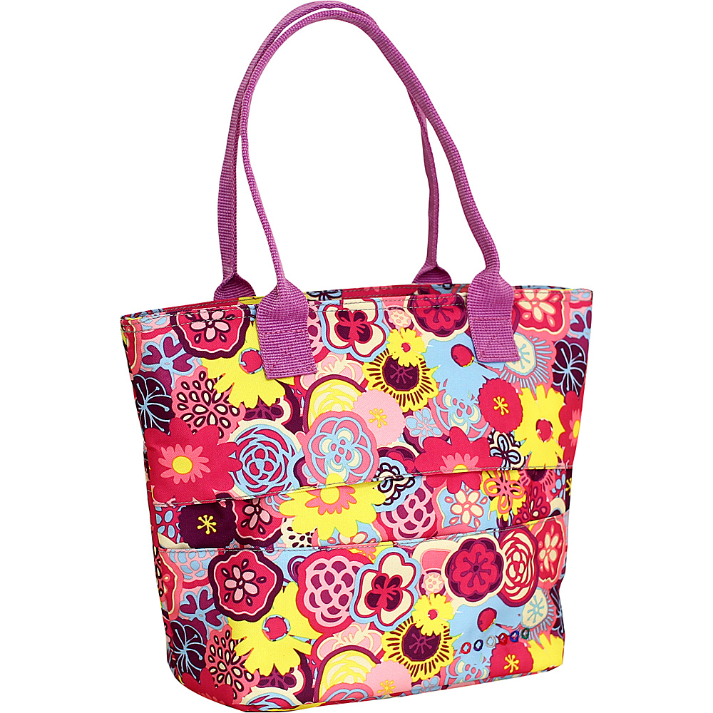 J World New York Lola Insulated Lunch Tote POPPY PANSY J World New York Travel Coolers