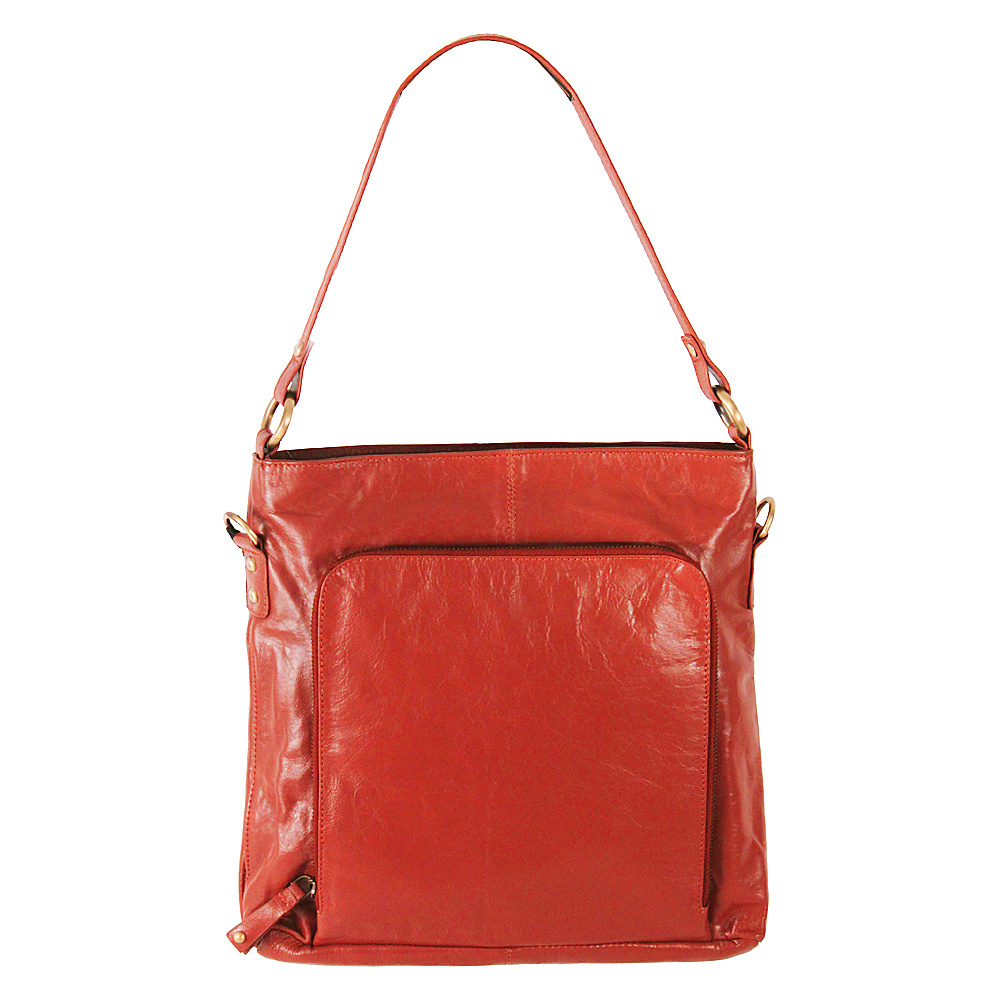 Latico Leathers Georgette Hobo Poppy - Latico Leathers Leather Handbags