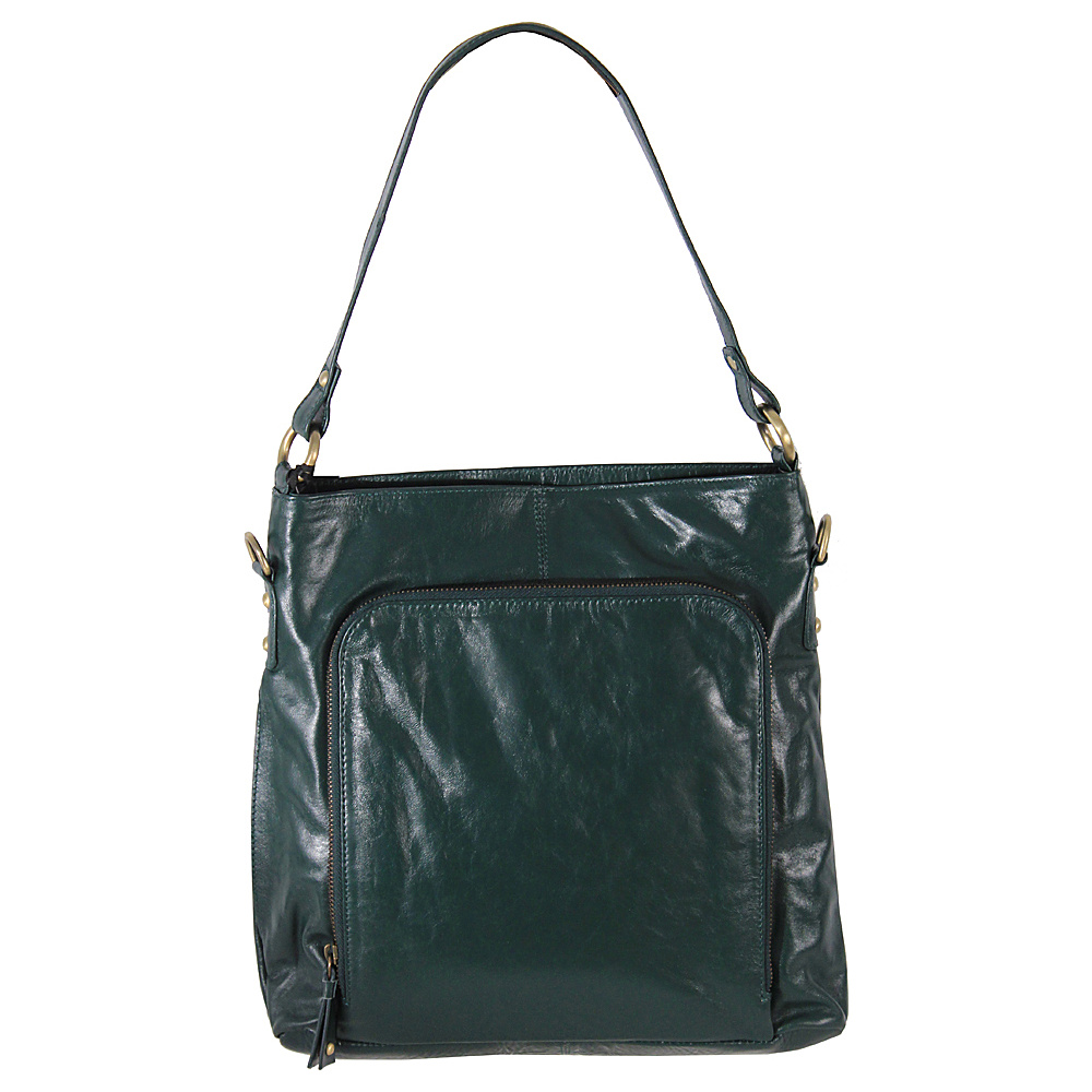 Latico Leathers Georgette Hobo Forest Latico Leathers Leather Handbags