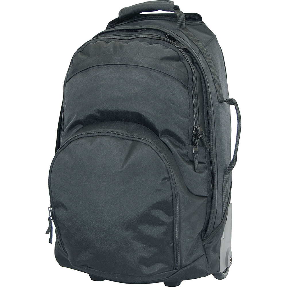 Netpack Multi Pocket Wheel Bag Black Netpack Softside Carry On