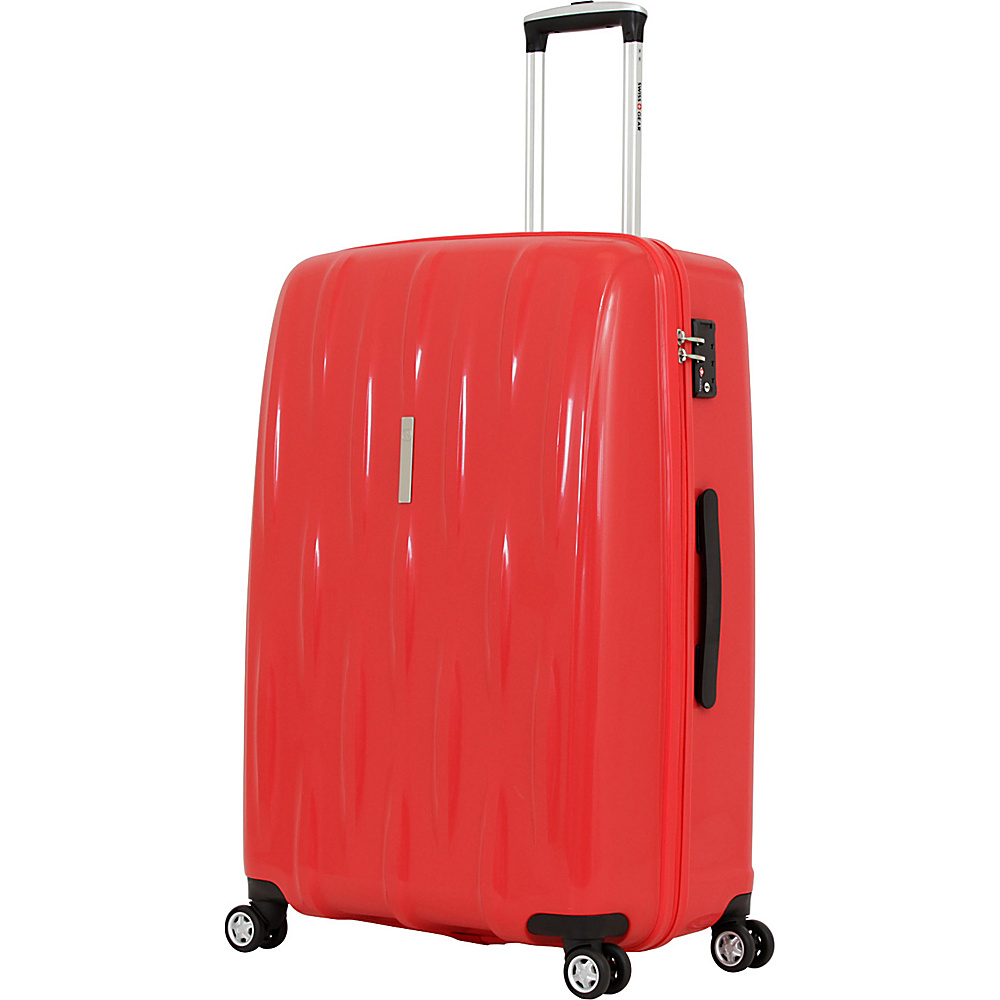 SwissGear Travel Gear 28 Hardside Spinner Orange Red SwissGear Travel Gear Hardside Luggage