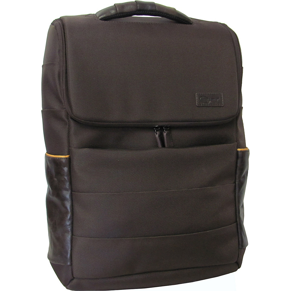 AmeriLeather Smart Backpack Dark Brown AmeriLeather Everyday Backpacks