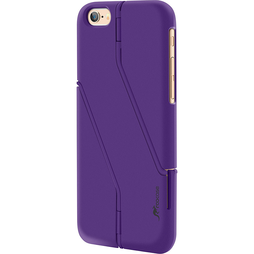 rooCASE Slim Fit Switchback Kickstand Case Cover for iPhone 6 6s 4.7 Purple rooCASE Electronic Cases