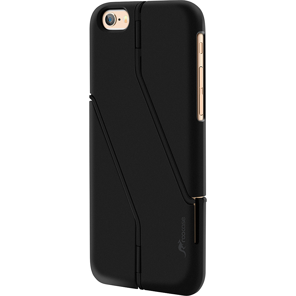 rooCASE Slim Fit Switchback Kickstand Case Cover for iPhone 6 6s 4.7 Black rooCASE Electronic Cases