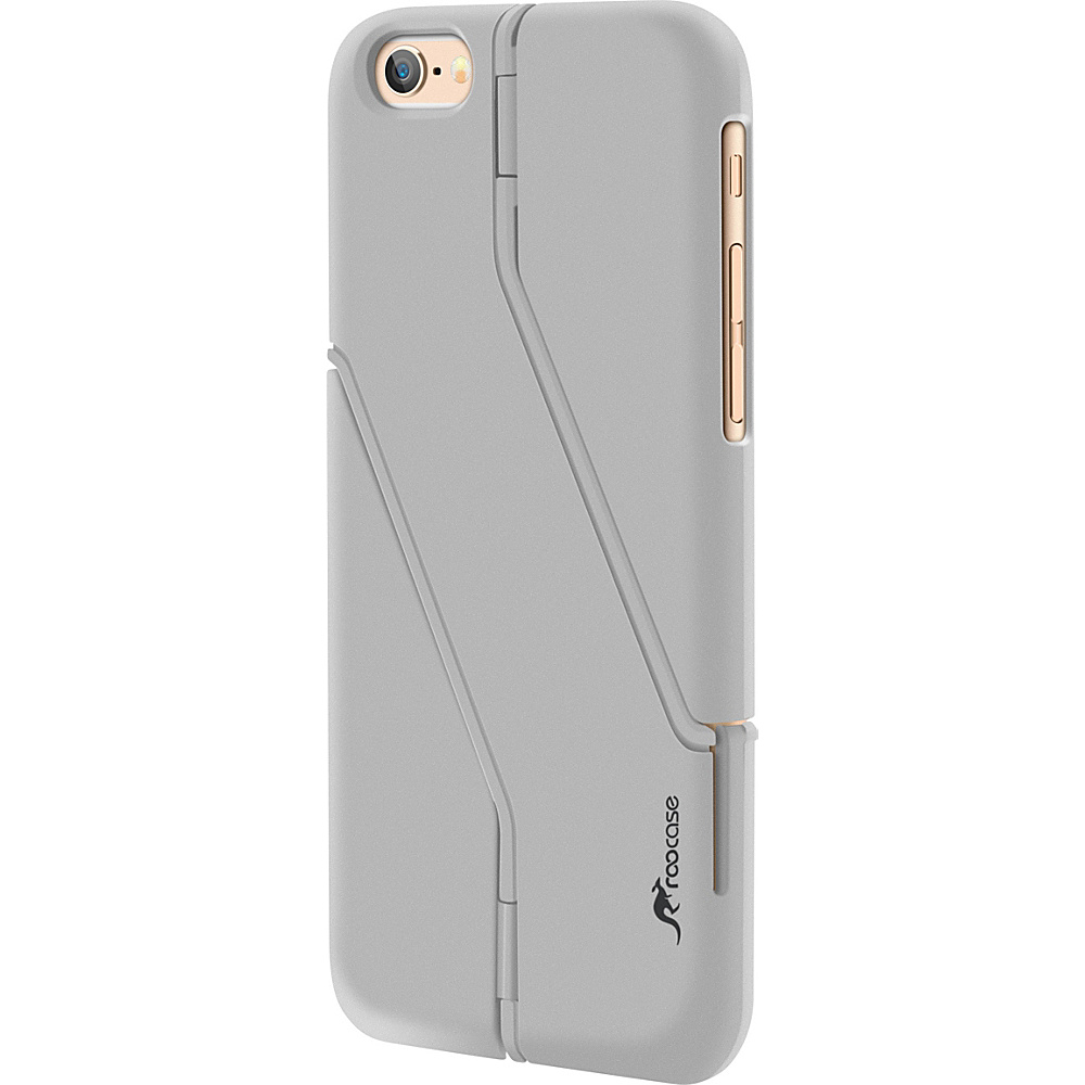 rooCASE Slim Fit Switchback Kickstand Case Cover for iPhone 6 6s 4.7 Silver rooCASE Electronic Cases