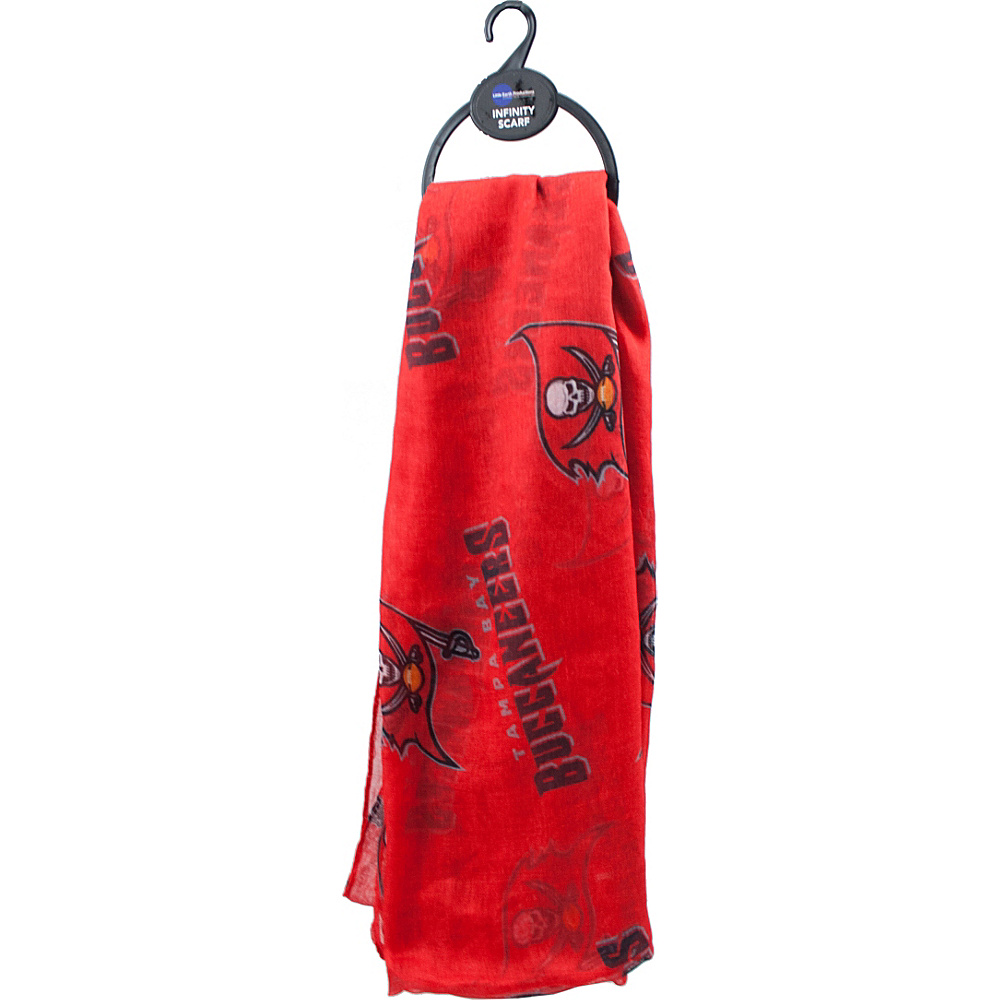 Littlearth Sheer Infinity Scarf NFL Teams Tampa Bay Buccaneers Littlearth Hats Gloves Scarves