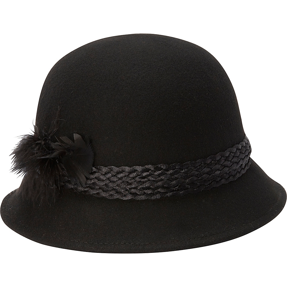 Betmar New York Tegan Felt Cloche Black Betmar New York Hats