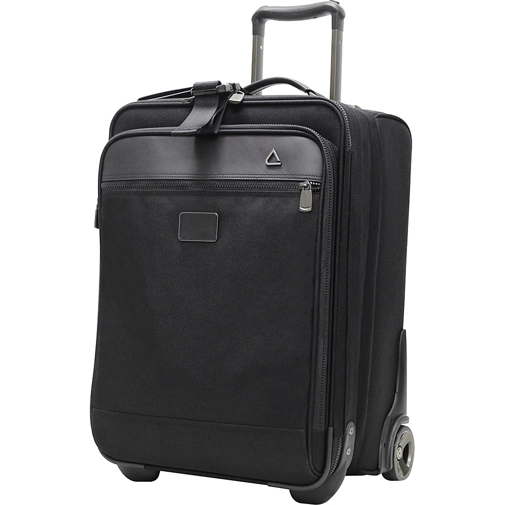 Andiamo 22 Auto Expand Carry on with Suitor Midnight Black Andiamo Softside Carry On