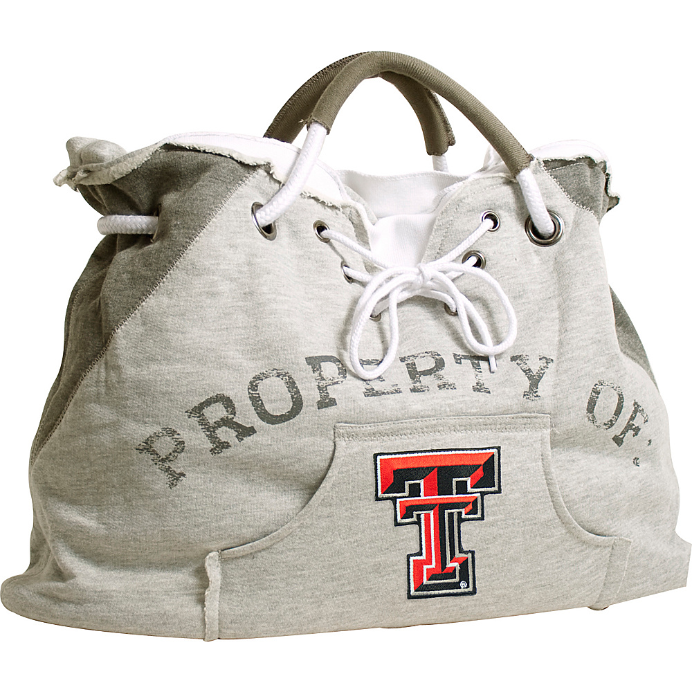Littlearth Hoodie Tote Big 12 Teams Texas Tech University Littlearth Fabric Handbags
