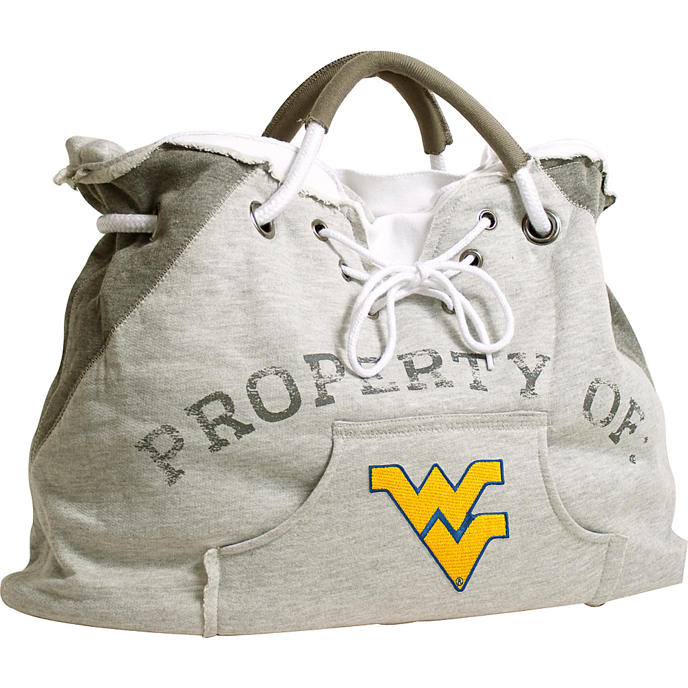 Littlearth Hoodie Tote Big 12 Teams West Virginia University Littlearth Fabric Handbags