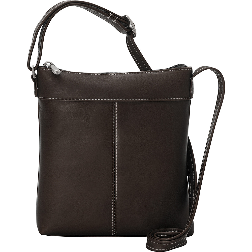 Le Donne Leather Back To Basics Crossbody Cafe Le Donne Leather Leather Handbags