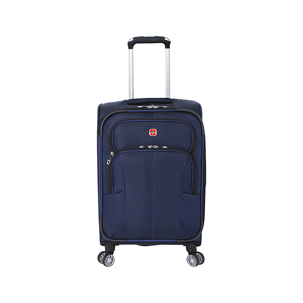 SwissGear Travel Gear Deluxe 8 Wheeled 20 Carry On Spinner Blue SwissGear Travel Gear Small Rolling Luggage