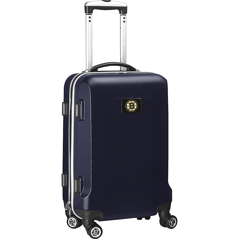 Denco Sports Luggage NHL 20 Domestic Carry On Navy Boston Bruins Denco Sports Luggage Hardside Carry On