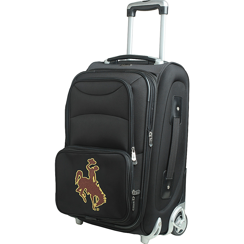 Denco Sports Luggage NCAA 21 Wheeled Upright University of Wyoming Cowboys Denco Sports Luggage Softside Carry On