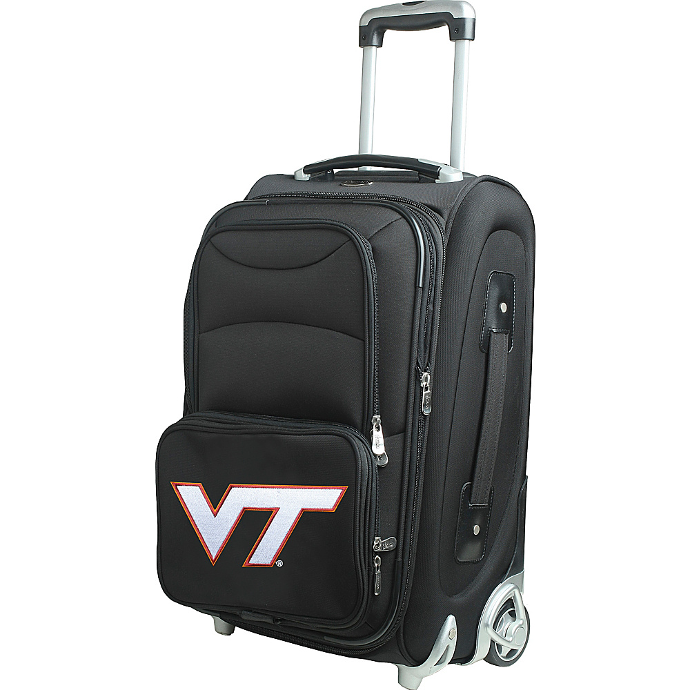 Denco Sports Luggage NCAA 21 Wheeled Upright Virginia Tech Hokies Denco Sports Luggage Softside Carry On