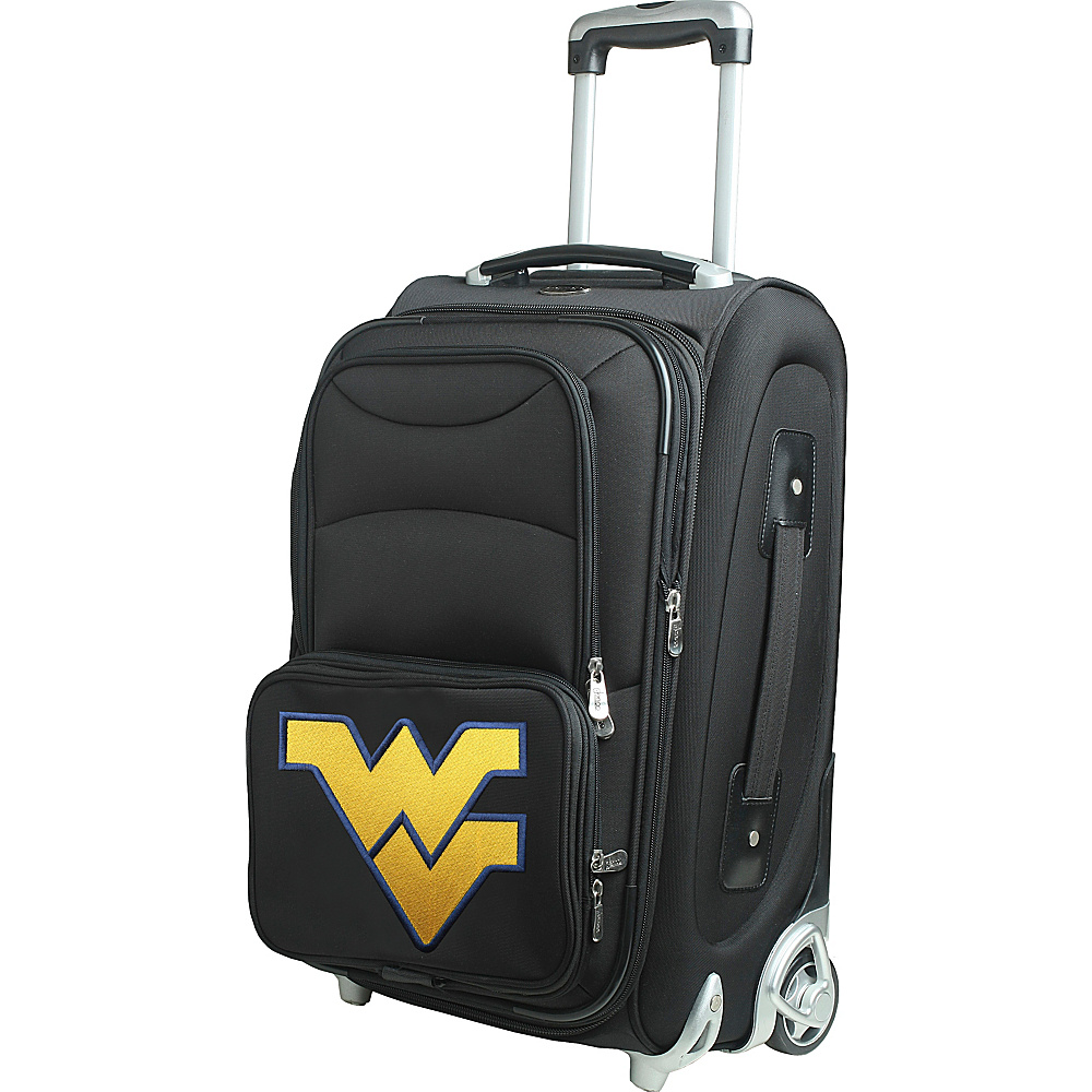 Denco Sports Luggage NCAA 21 Wheeled Upright West Virginia University Mountaineers Denco Sports Luggage Softside Carry On