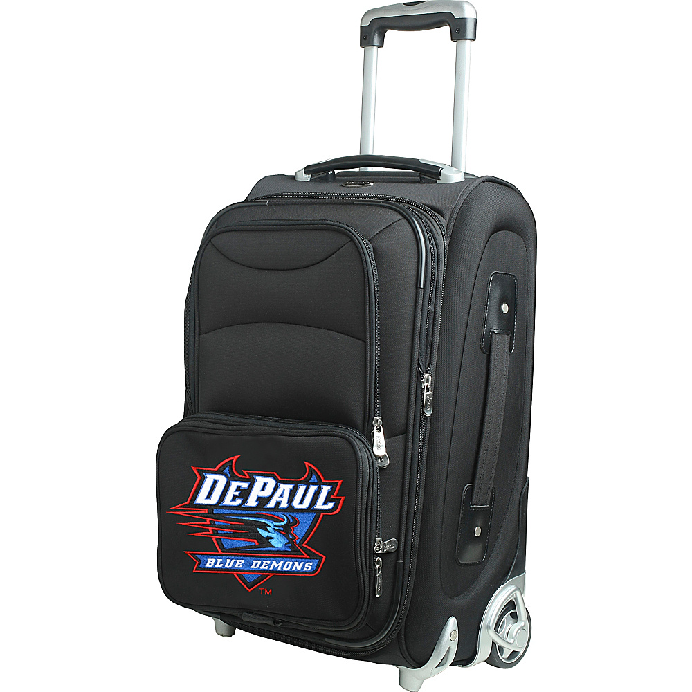 Denco Sports Luggage NCAA 21 Wheeled Upright DePaul University Blue Demons Denco Sports Luggage Softside Carry On