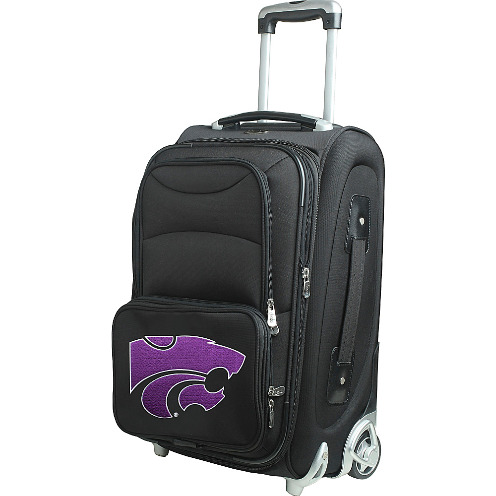 Denco Sports Luggage NCAA 21 Wheeled Upright Kansas State University Wildcats Denco Sports Luggage Softside Carry On