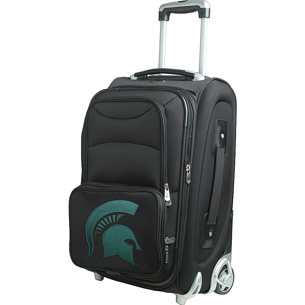 Denco Sports Luggage NCAA 21 Wheeled Upright Michigan State University Spartans Denco Sports Luggage Softside Carry On