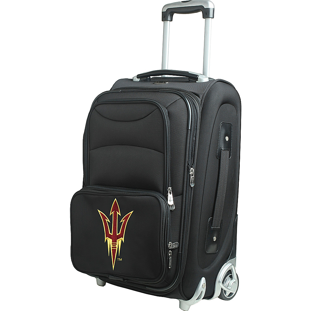 Denco Sports Luggage NCAA 21 Wheeled Upright Arizona State University Sun Devils Denco Sports Luggage Softside Carry On