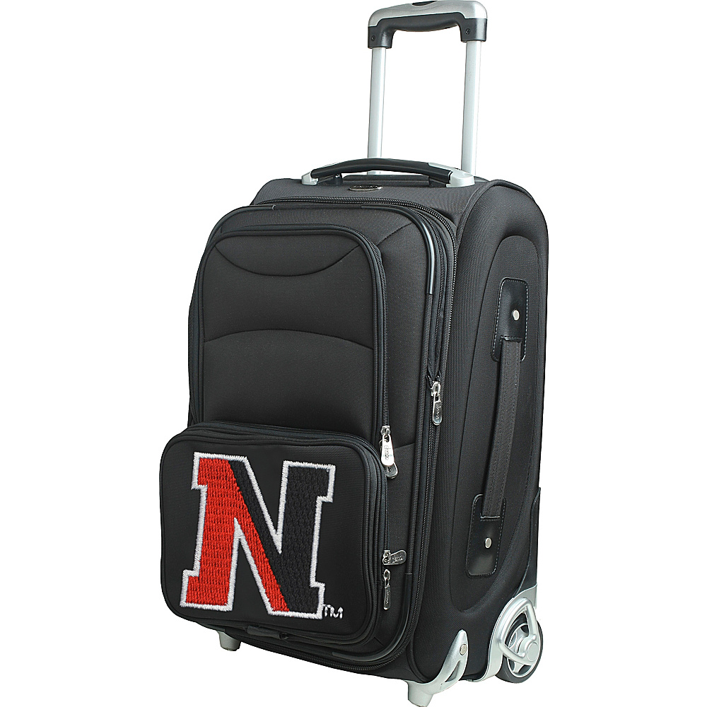 Denco Sports Luggage NCAA 21 Wheeled Upright Northeastern University Huskies Denco Sports Luggage Softside Carry On