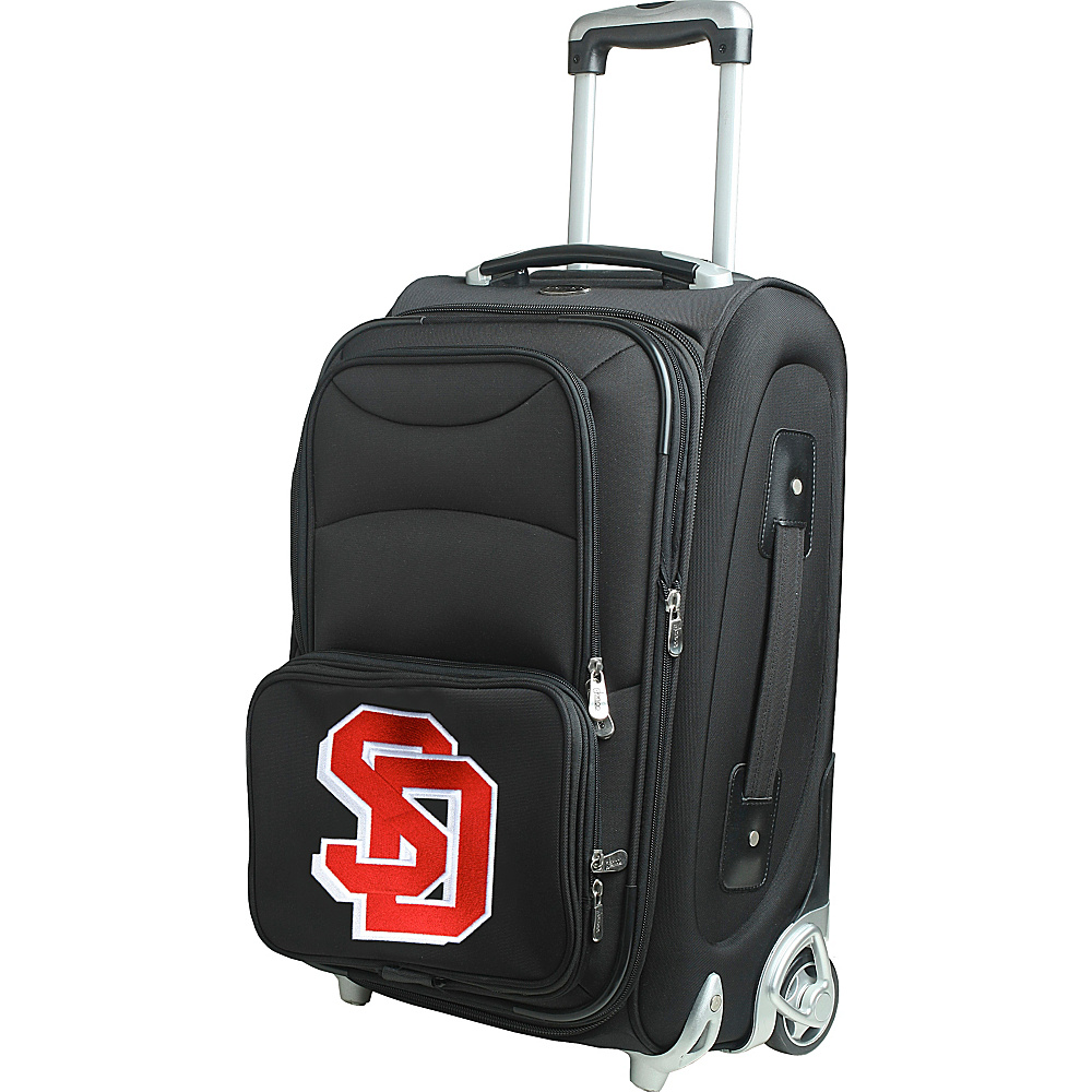 Denco Sports Luggage NCAA 21 Wheeled Upright South Dakota State University Jackrabbits Denco Sports Luggage Softside Carry On